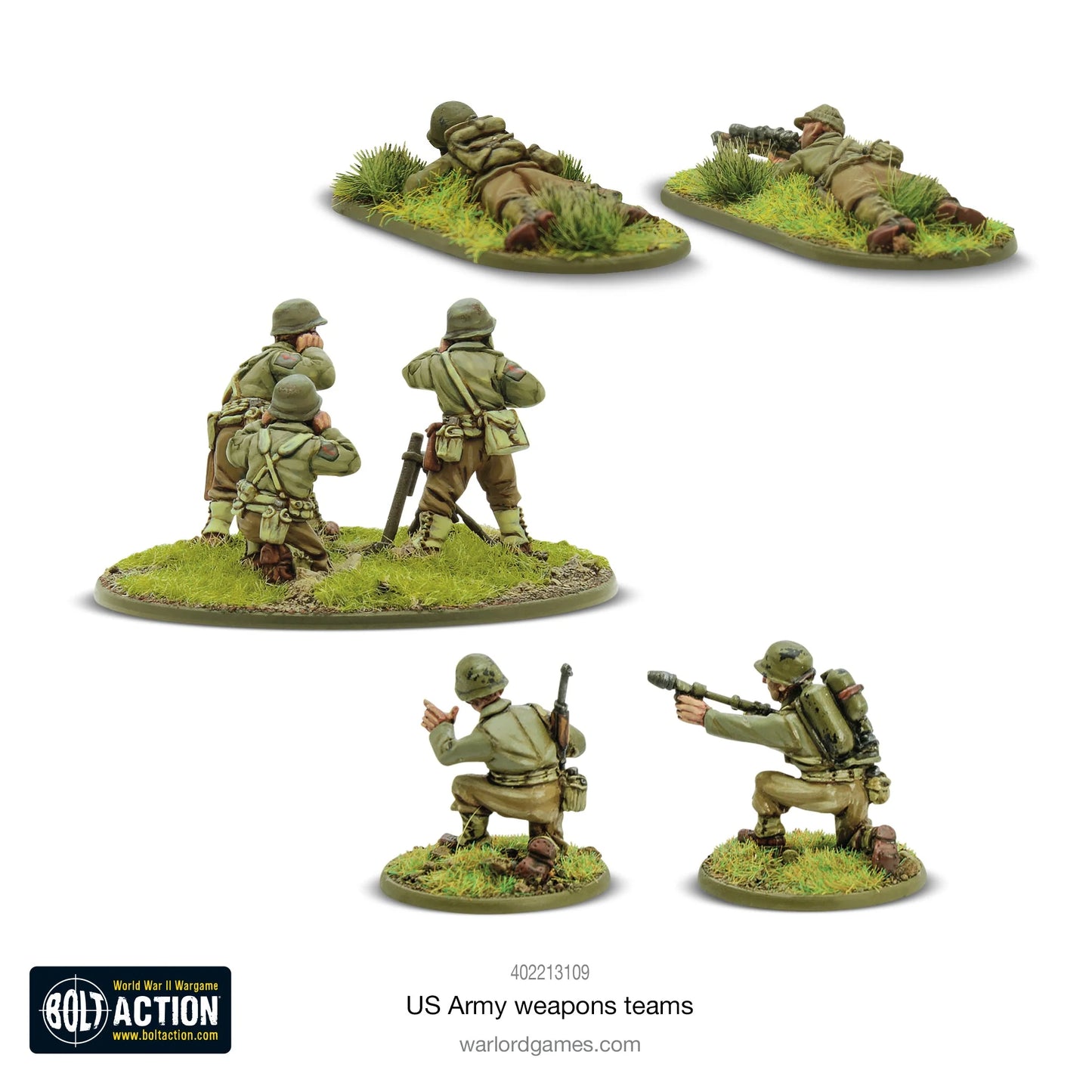 Bolt Action US Army Weapons Teams 1/56 (402213109)