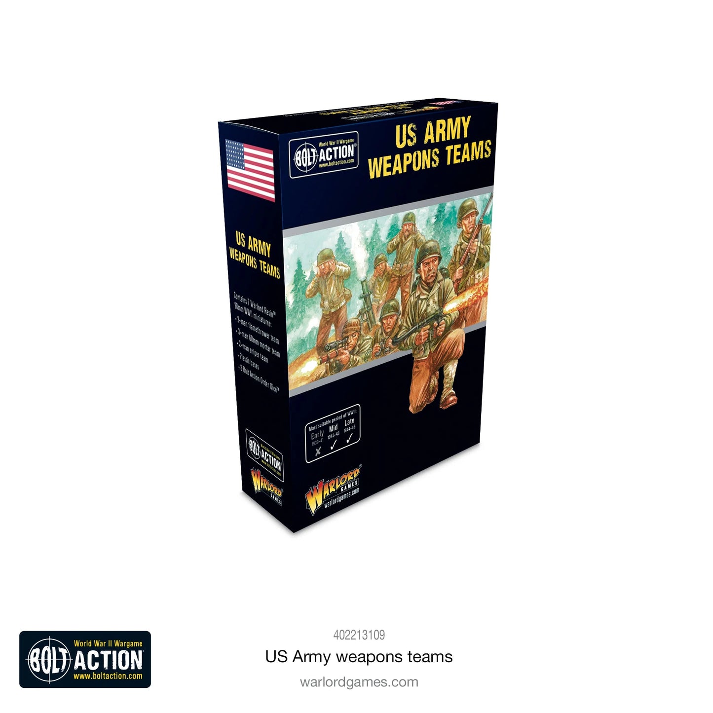 Bolt Action US Army Weapons Teams 1/56 (402213109)