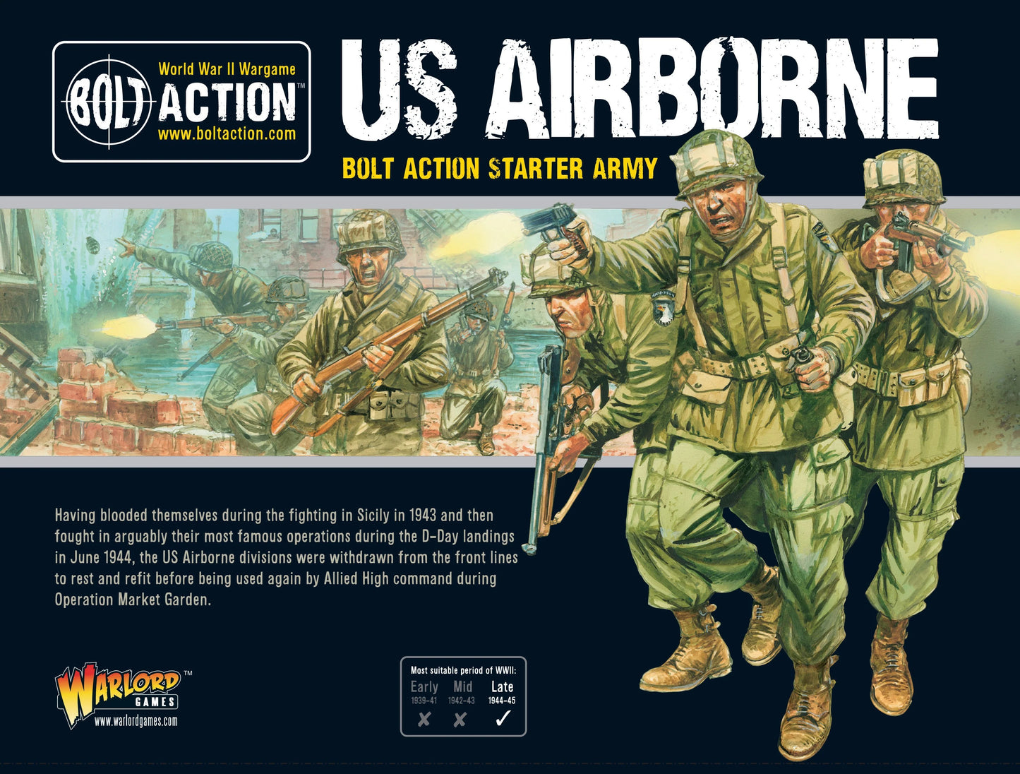 Bolt Action US Airborne Starter Army 1/56 (409913114)