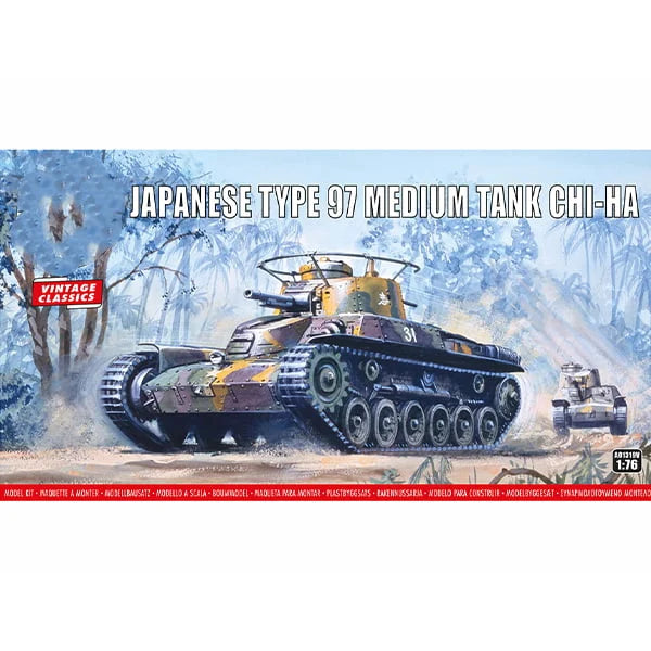 Airfix Type 97 Chi-Ha Japanese Tank 1/76 ARXA01319V