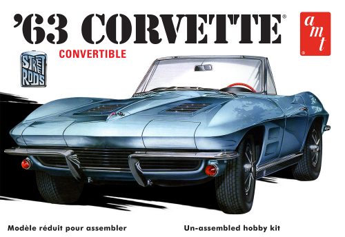 1963 Corvette Convertible 1/25 AMT1335