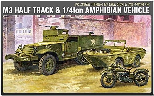 Véhicule amphibie M3 Half Track et 1/4 tonne 1/72 ACY13408