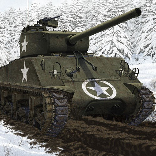 M4A3 76mm Sherman Battle of the Bulge 1/35 ACY13500