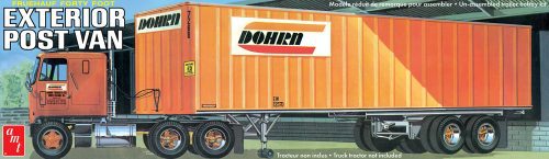 Fruehauf 40' Exterior Post Trailer 1/25 AMT1357