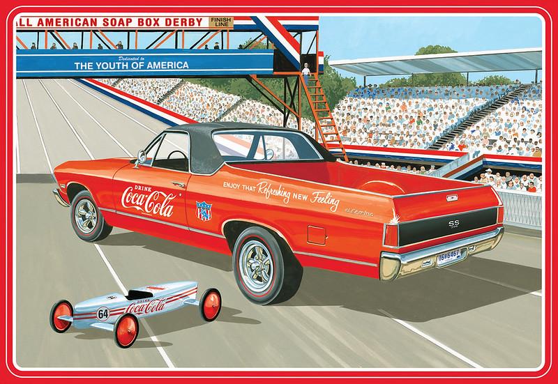 1/25 1968 Chevy El Camino SS (Coca-Cola) AMT1362