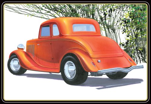 1934 Ford 5 Window Coupe Street 1/25 AMT1384