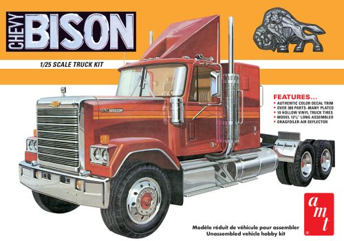 Tracteur Chevy Bison 1/25 AMT1390