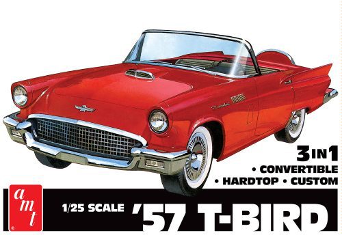 Ford Thunderbird 1957 1/25 AMT1397