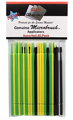 Microbrushes Ass't 40pc ALP1400