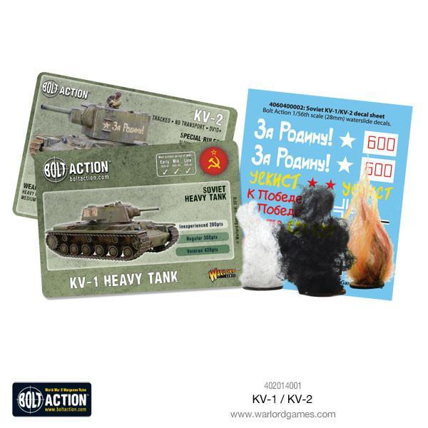 Bolt Action KV1/KV2 Russian Tank 1/56 (402014001)