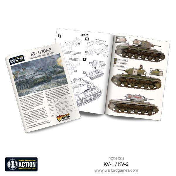 Bolt Action KV1/KV2 Russian Tank 1/56 (402014001)