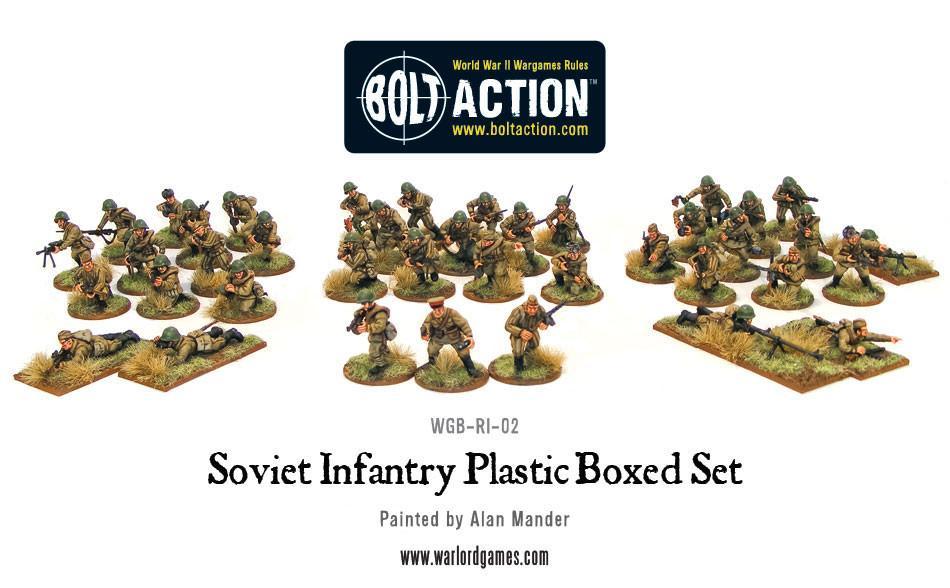 Bolt Action Soviet Infantry 1/56 (402014003)