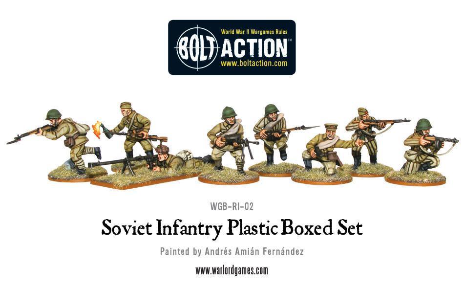 Bolt Action Soviet Infantry 1/56 (402014003)