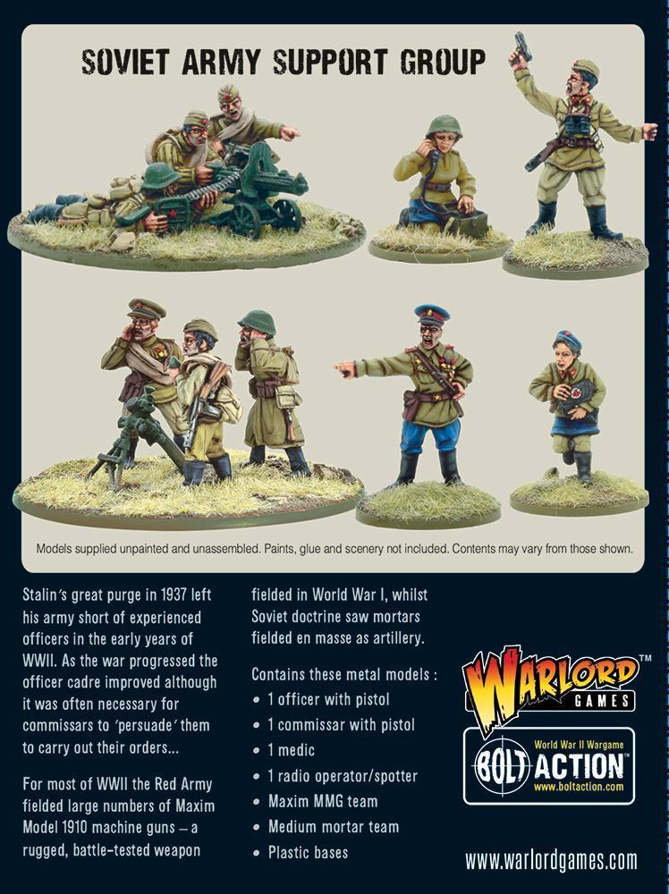 Bolt Action Soviet Army Support Group 1/56 (402214004)