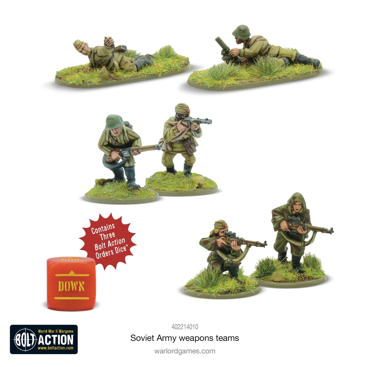 Bolt Action Soviet Weapons Teams 1/56 (402214010)