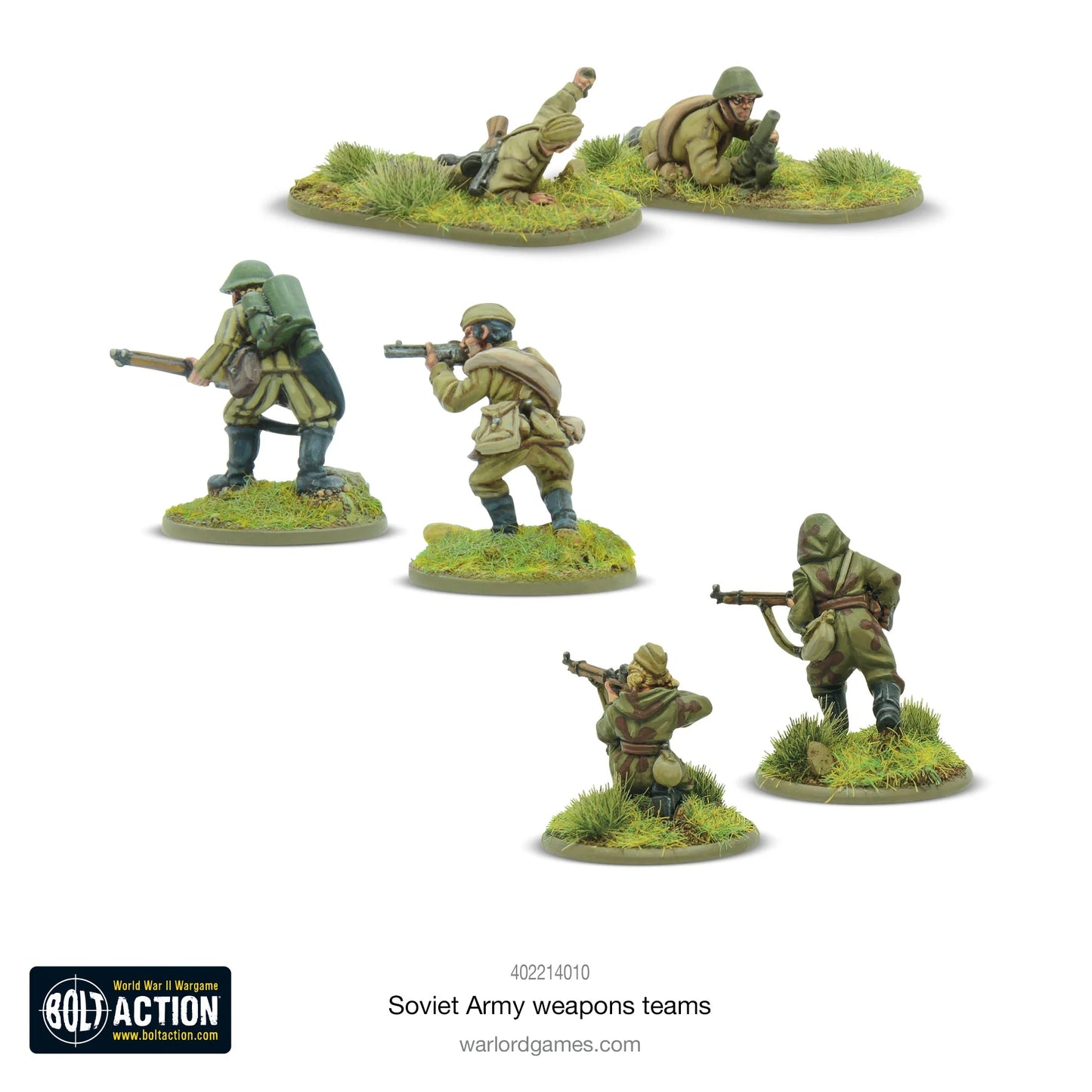 Bolt Action Soviet Weapons Teams 1/56 (402214010)