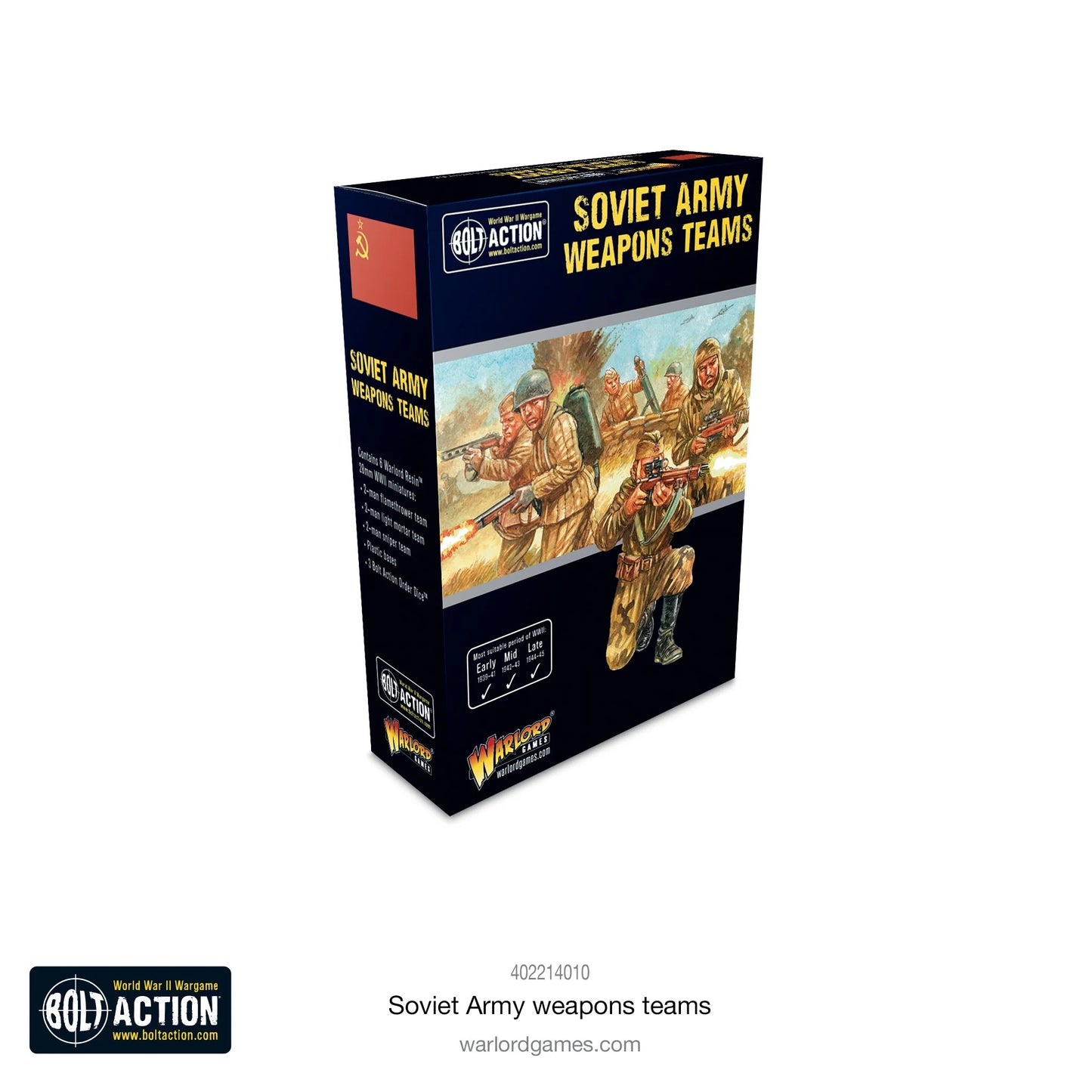 Bolt Action Soviet Weapons Teams 1/56 (402214010)