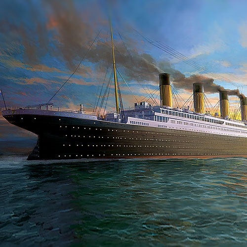 Le paquebot RMS Titanic de la White Star au 1/400