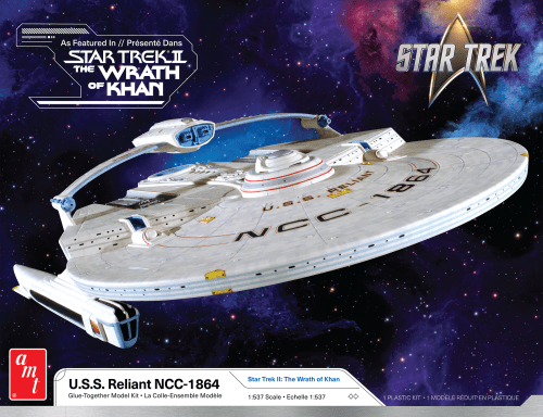 USS Reliant Star Trek II: The Wrath of Khan 1/537 AMT1457