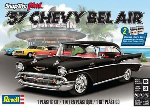 Photographie de la Chevy Bel Air 1/25 '57 RMX1529