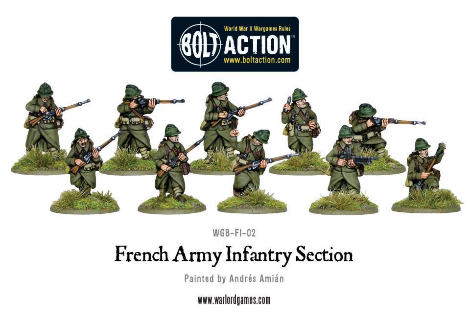 Bolt Action French Army Infantry Sections 1/56 (402215501)