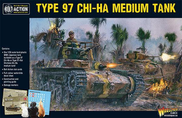 Bolt Action Chi-Ha Japanese Tank 1/56 (402016002)