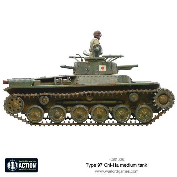 Bolt Action Chi-Ha Japanese Tank 1/56 (402016002)