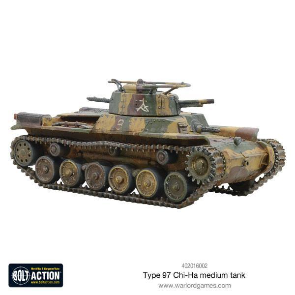 Bolt Action Chi-Ha Japanese Tank 1/56 (402016002)