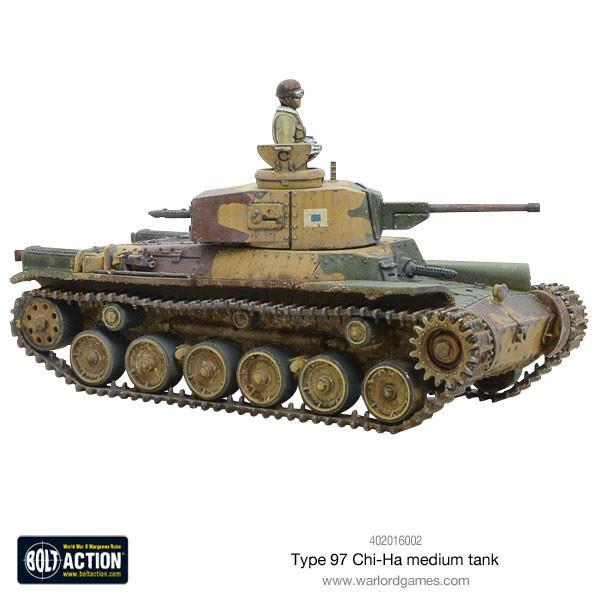 Bolt Action Chi-Ha Japanese Tank 1/56 (402016002)