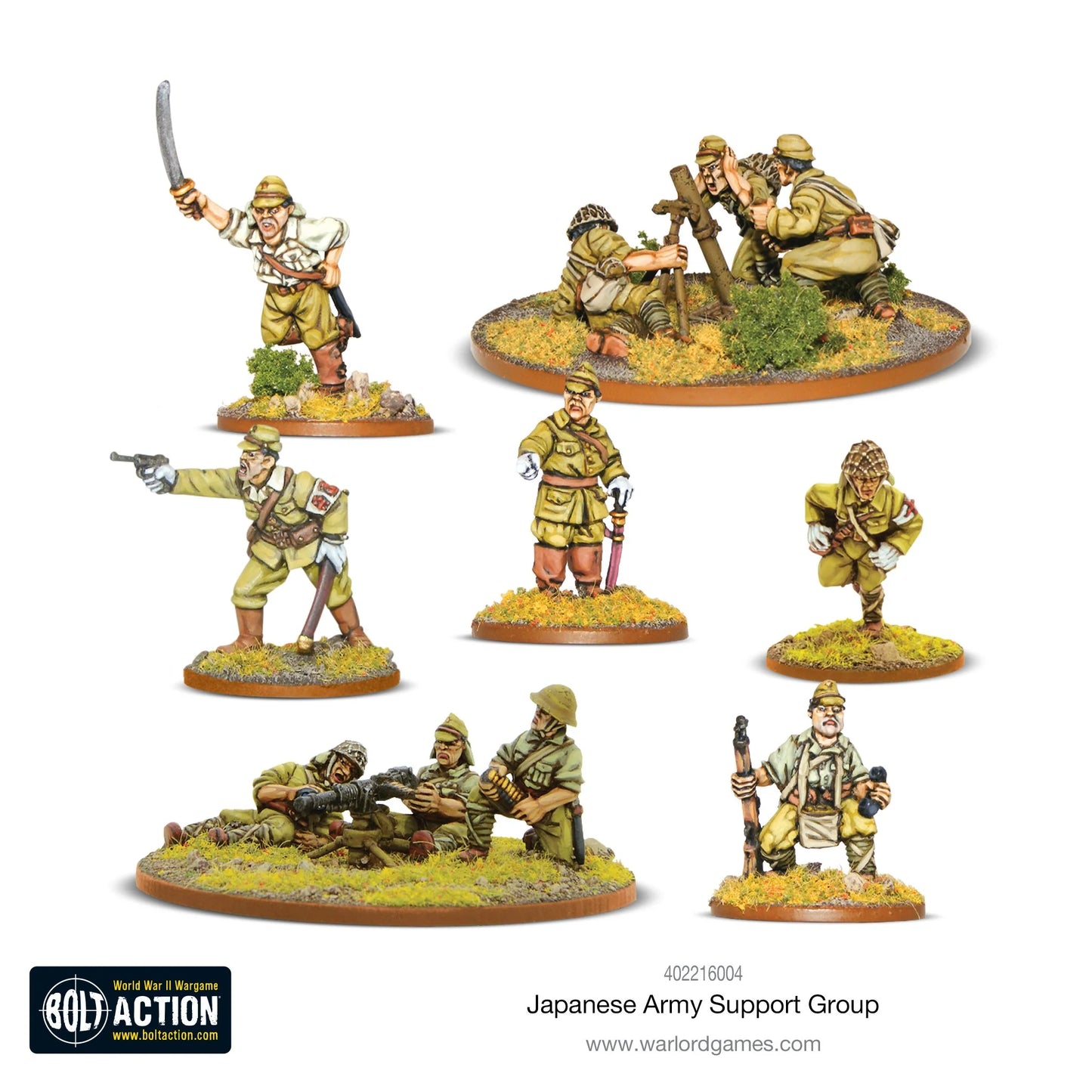 Bolt Action Japanese Army Support Group 1/56 (402216004)