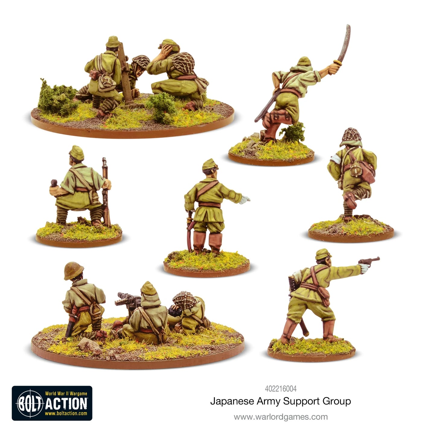 Bolt Action Japanese Army Support Group 1/56 (402216004)