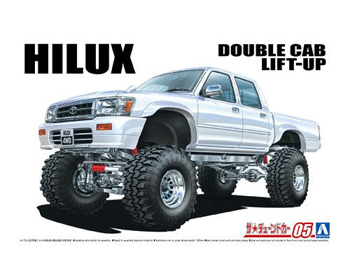 1/24 Toyota LN107 Hilux Pickup Double Cab Lift Up '94 (06131)
