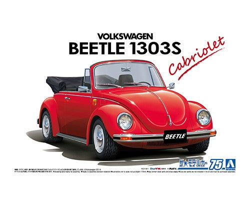 1/24 Volkswagen 15Adk Beetle 1303S Cabriolet '75 (06154)