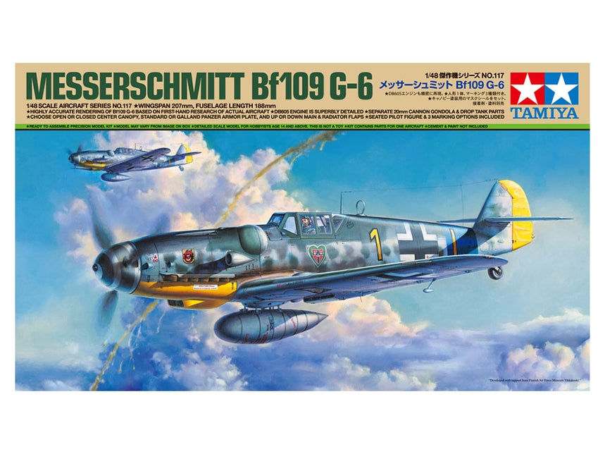 Tamiya Messerschmitt Bf 109 G-6 1/48 (61117)