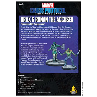 MCP : Drax et Ronan L'Accusation