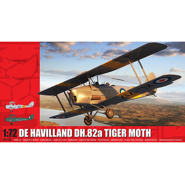 Airfix DeHavilland DH.82a Tiger Moth 1/72 ARX2106