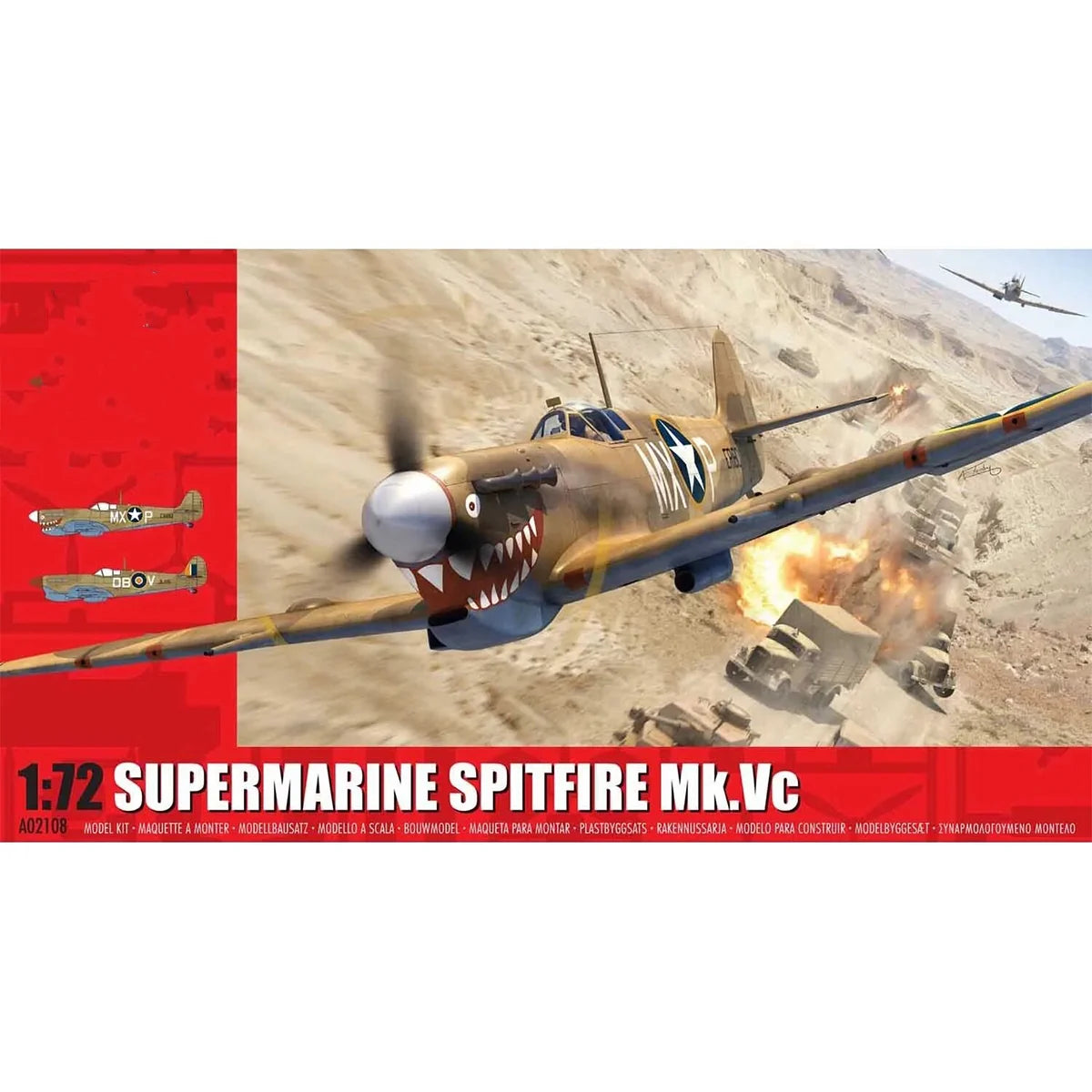 Airfix Supermarine Spitfire Mk.VC 1/72 ARX2108