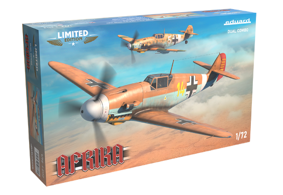 Eduard Bf109 Afrika Dual Combo 1/72 Ltd Edition (2112)