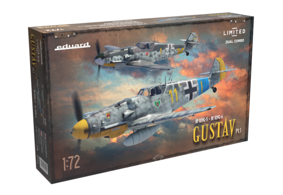 Eduard Gustav Pt.1 Dual Combo Bf109-G5 & Bf109-G6 1/72 (2144)