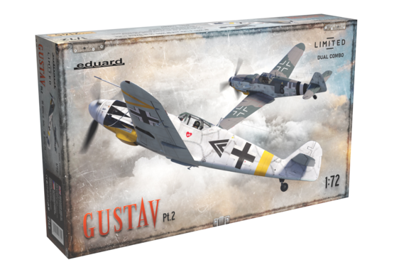 Eduard Gustav Pt.1 Dual Combo Bf109-G6 & Bf109-G14 1/72 (2145)