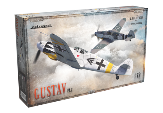 Eduard Gustav Pt.1 Dual Combo Bf109-G6 & Bf109-G14 1/72 (2145)