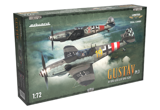 Eduard Gustav Pt.3 Dual Combo Bf109G-6/AS & Bf109G-14/AS 1/72 (2150)