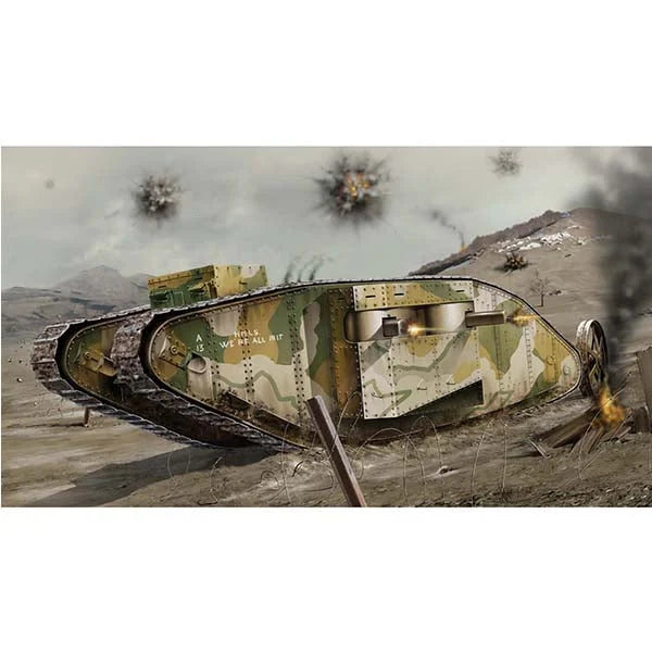 Airfix WWI Female Tank 1/76 ARXA02337V