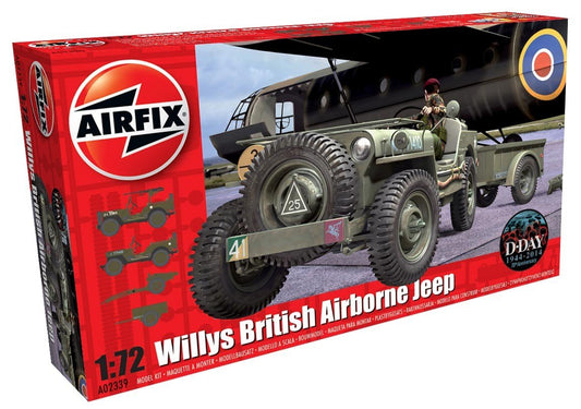 Airfix Willys Jeep, Trailer and Howitzer 1/72 ARX2339