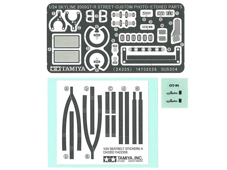 Tamiya Nissan Skyline 2000 GT-R Street Custom 1/24 (24335)