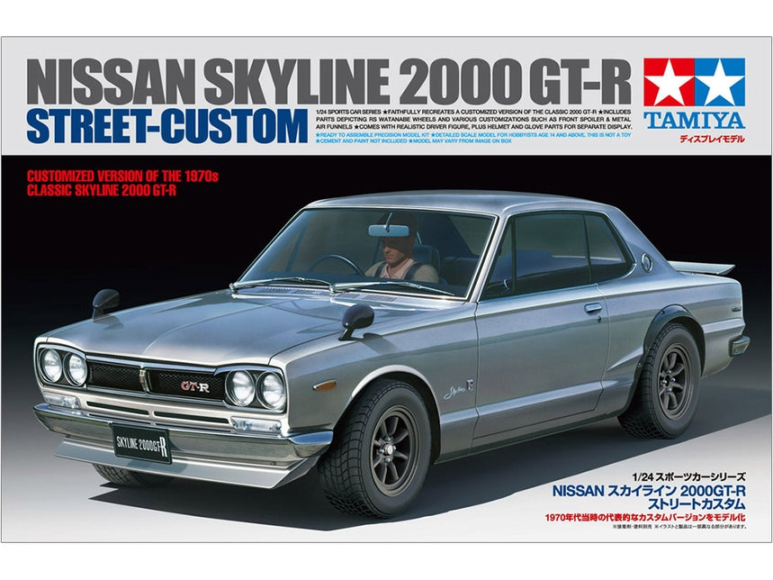 Tamiya Nissan Skyline 2000 GT-R Street Custom 1/24 (24335)