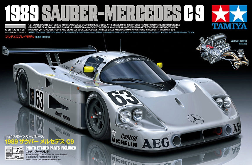 Tamiya '89 Sauber Mercedes C9 1/24 (24359)