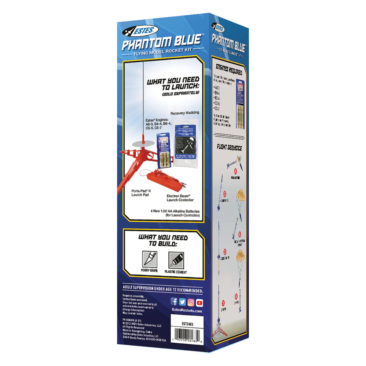 Phantom Blue ARF Rocket (2483)