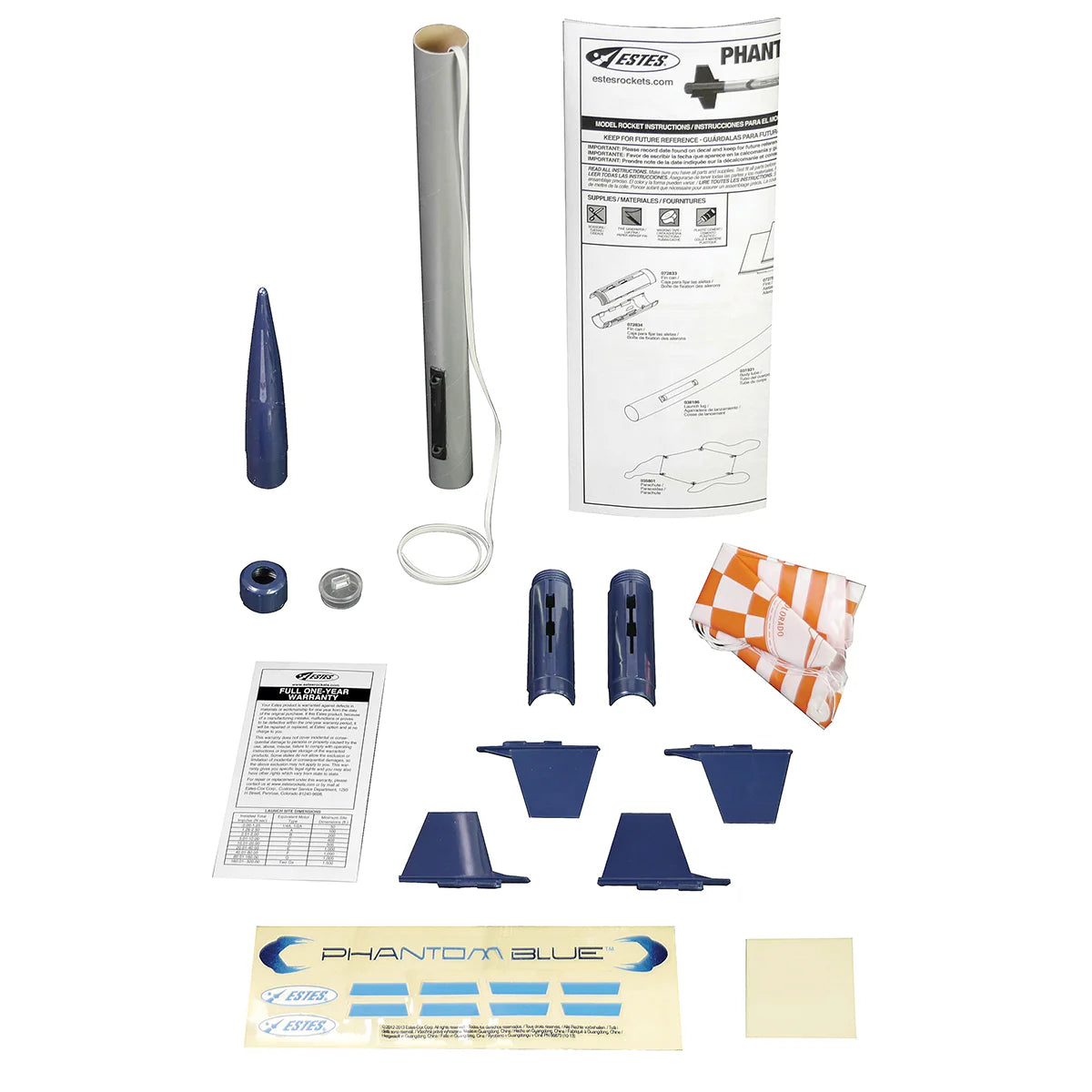 Phantom Blue ARF Rocket (2483)