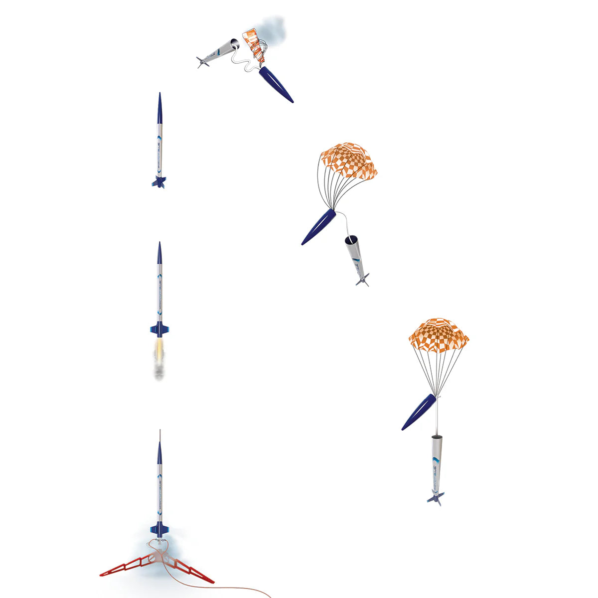 Phantom Blue ARF Rocket (2483)